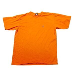 Vintage 90s orange top tee tshirt